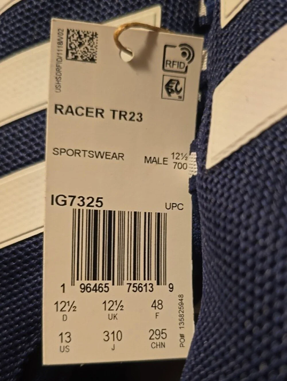Adidas Racer TR23 Men's Navy Running Shoes